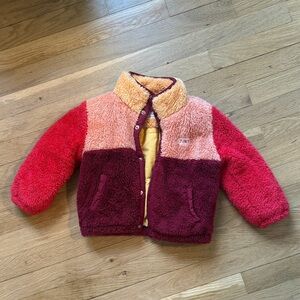 Tinycottons Colorblock Sherpa Jacket